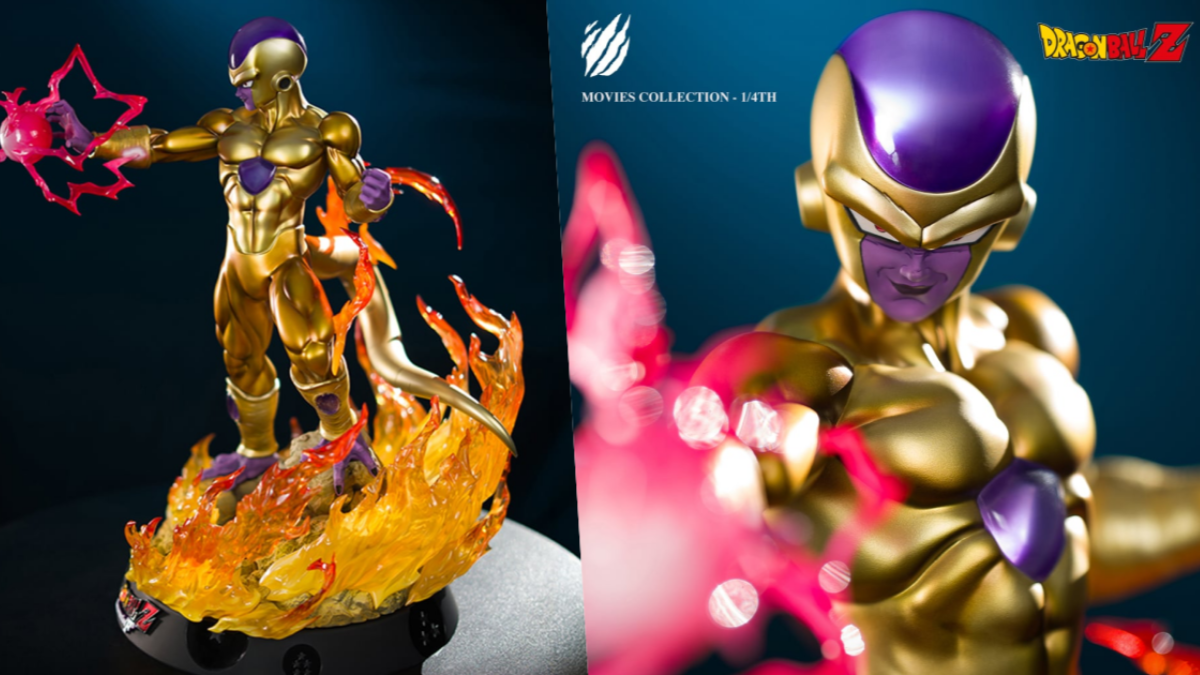 TSUME ART DRAGON BALL Z Golden Frieza Movies Collection 0
