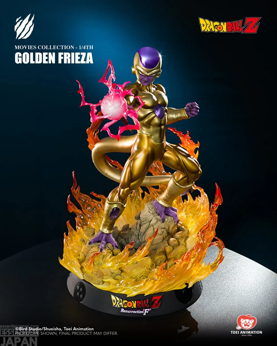 TSUME ART DRAGON BALL Z Golden Frieza Movies Collection 1