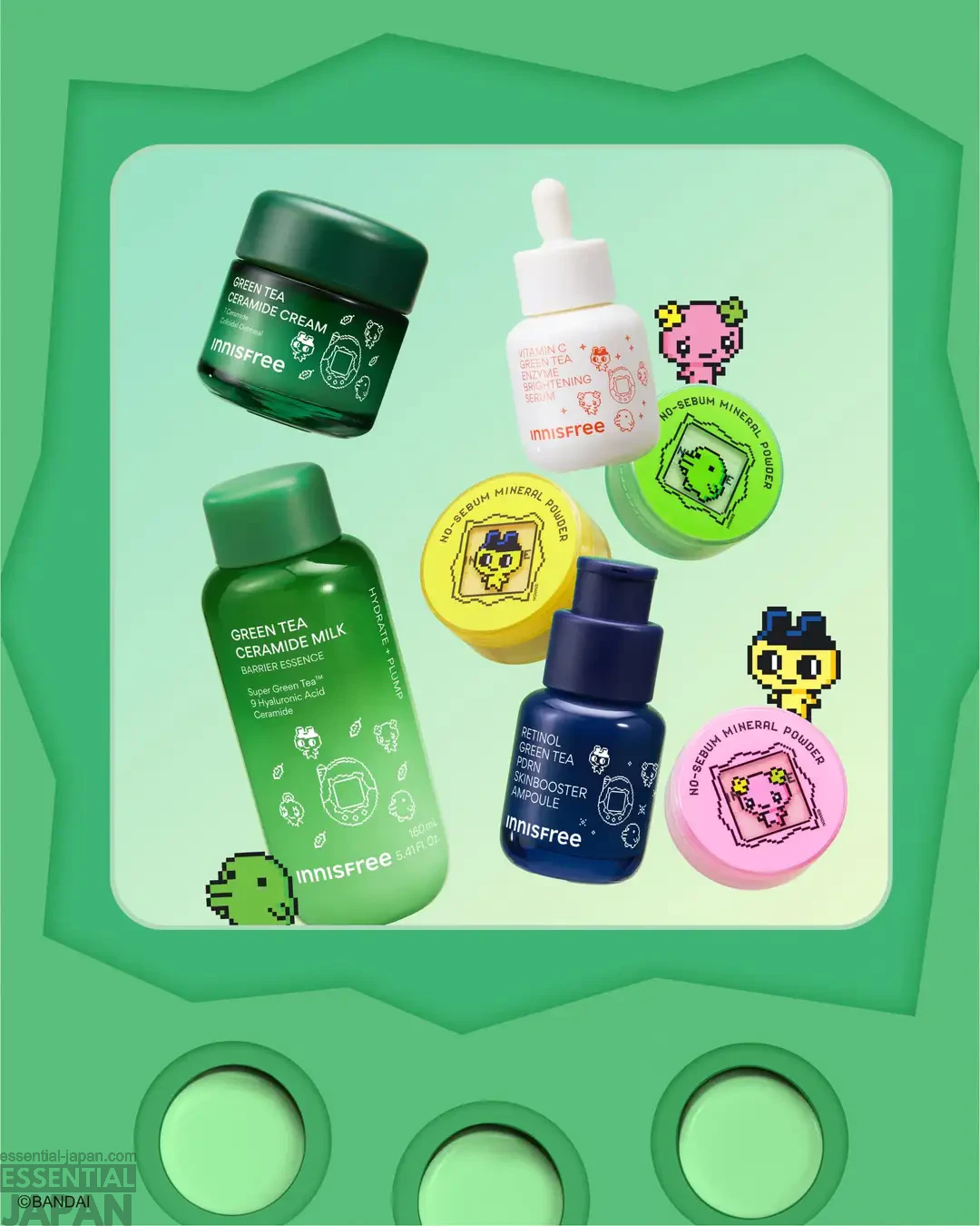 Tamagotchi × INNISFREE collection 1