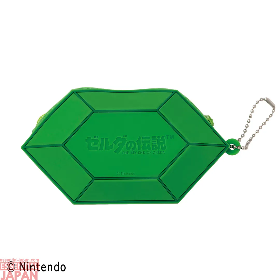 The Legend of Zelda Rupee Silicone Pouch BOOK 05