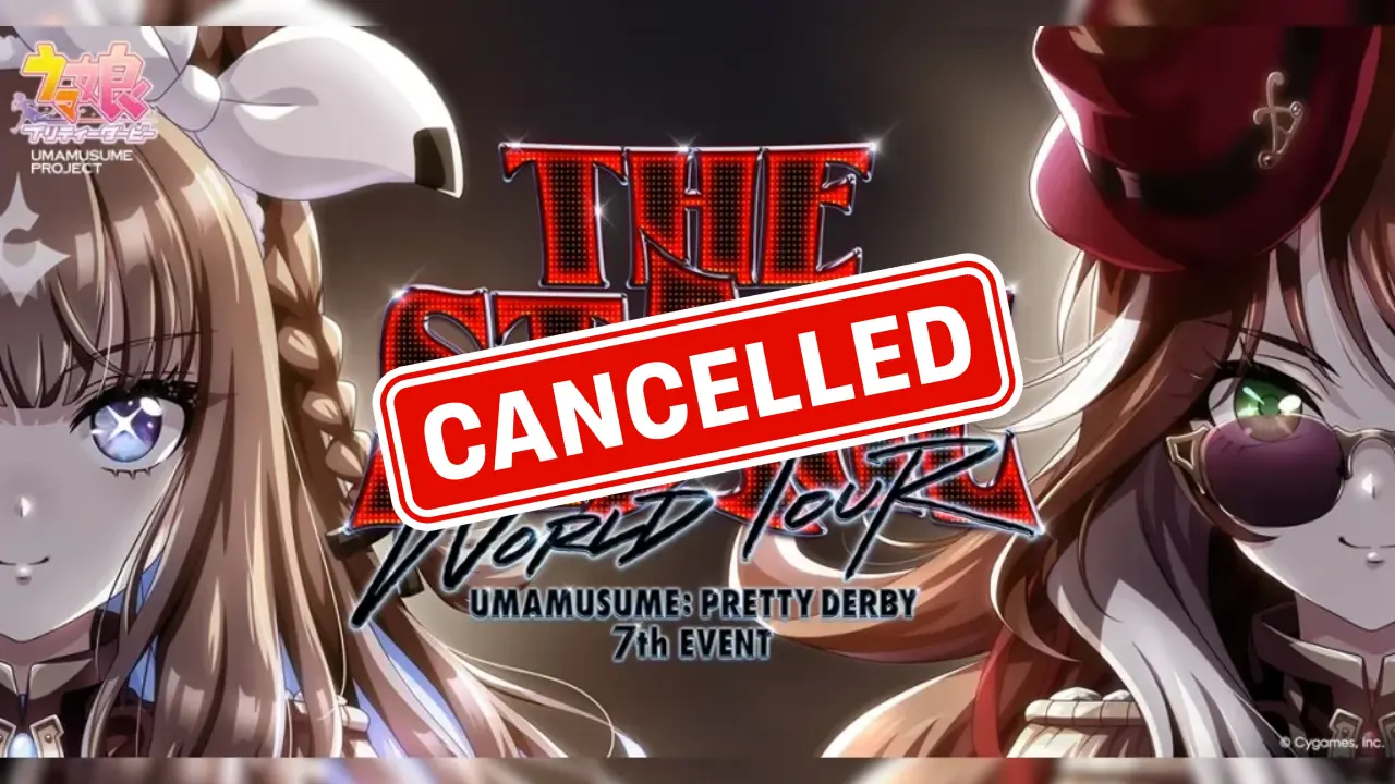 Uma Musume Pretty Derby 7th EVENT WORLD TOUR cancelled usa 0