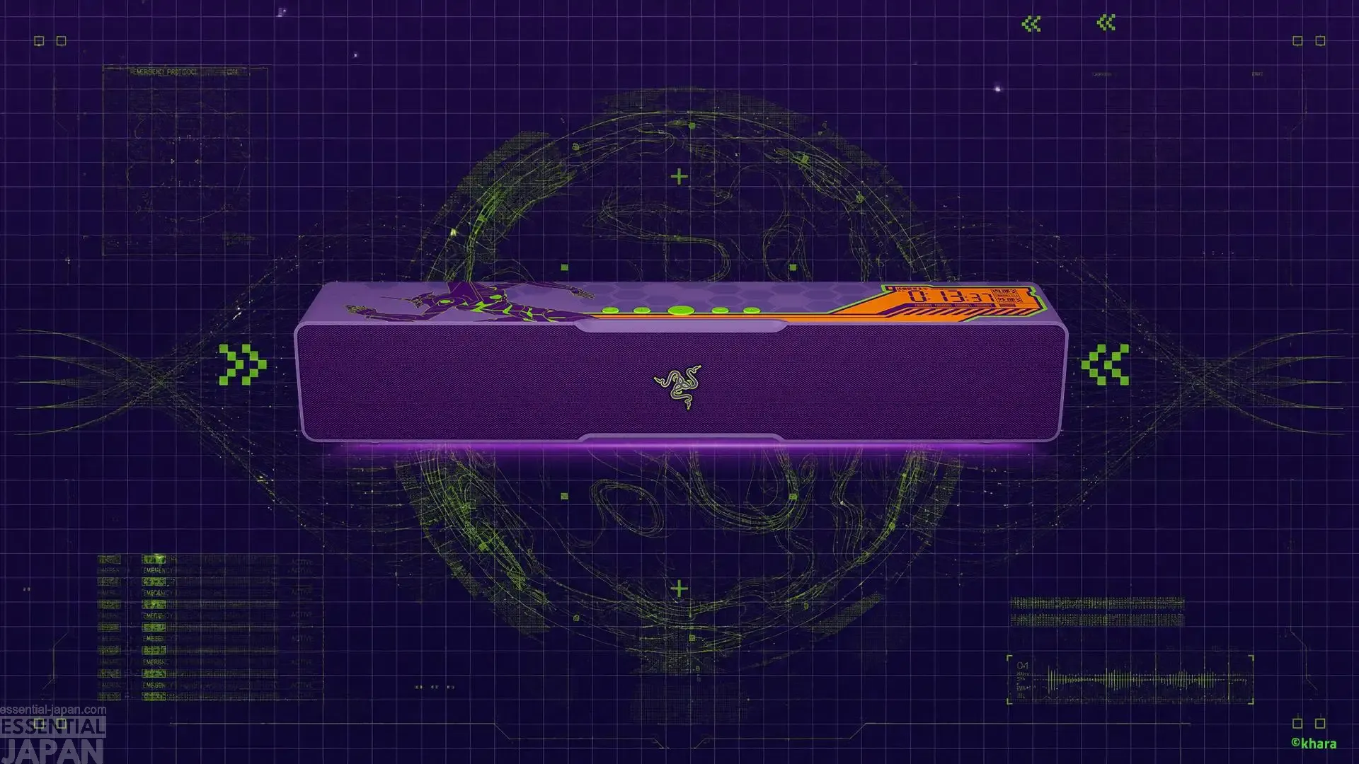 evangelion razer unit 01 collab 3