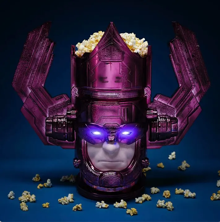 fantastic 4 popcorn bucket