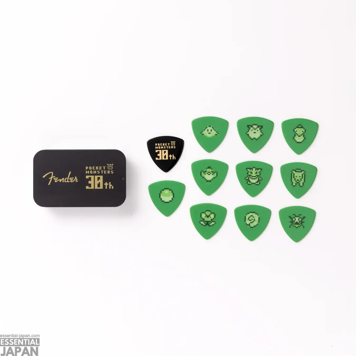 fender pokemon red green japan stratocaster 12