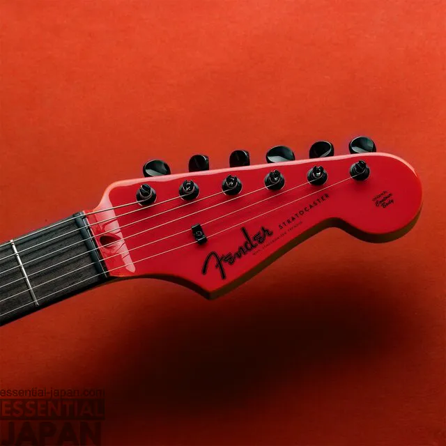 fender pokemon red green japan stratocaster 20