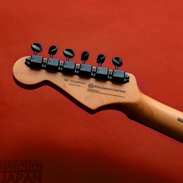 fender pokemon red green japan stratocaster 21