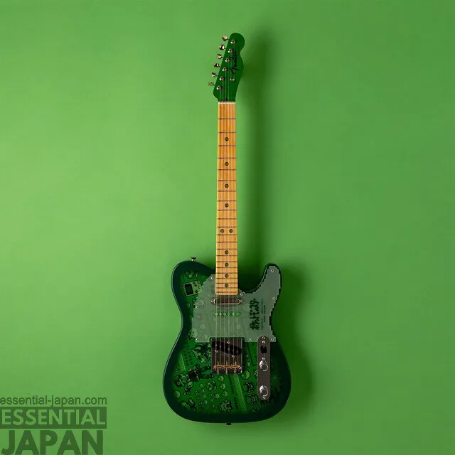 fender pokemon red green japan stratocaster 22