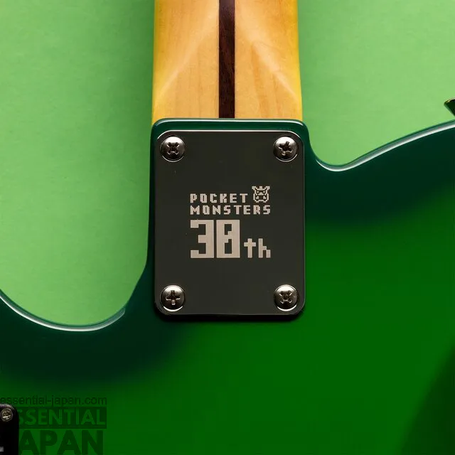 fender pokemon red green japan stratocaster 26
