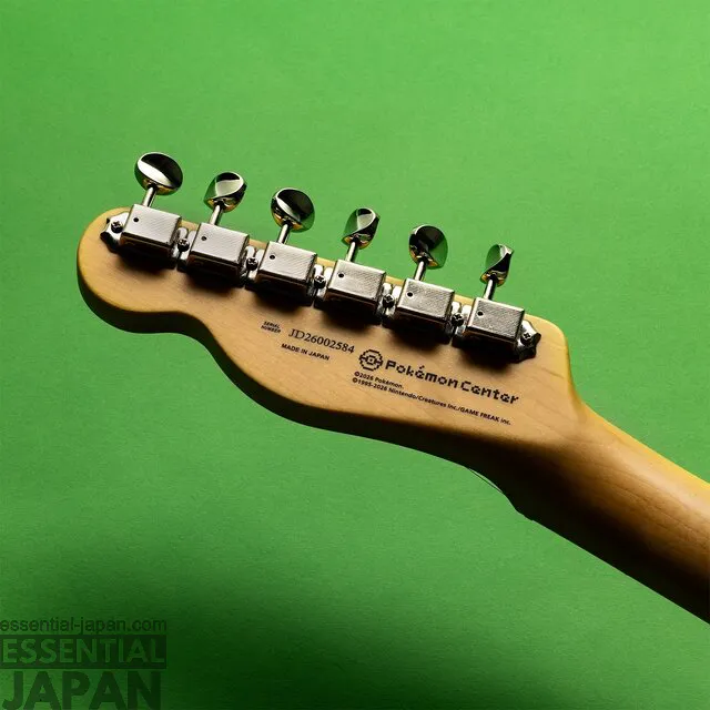 fender pokemon red green japan stratocaster 28