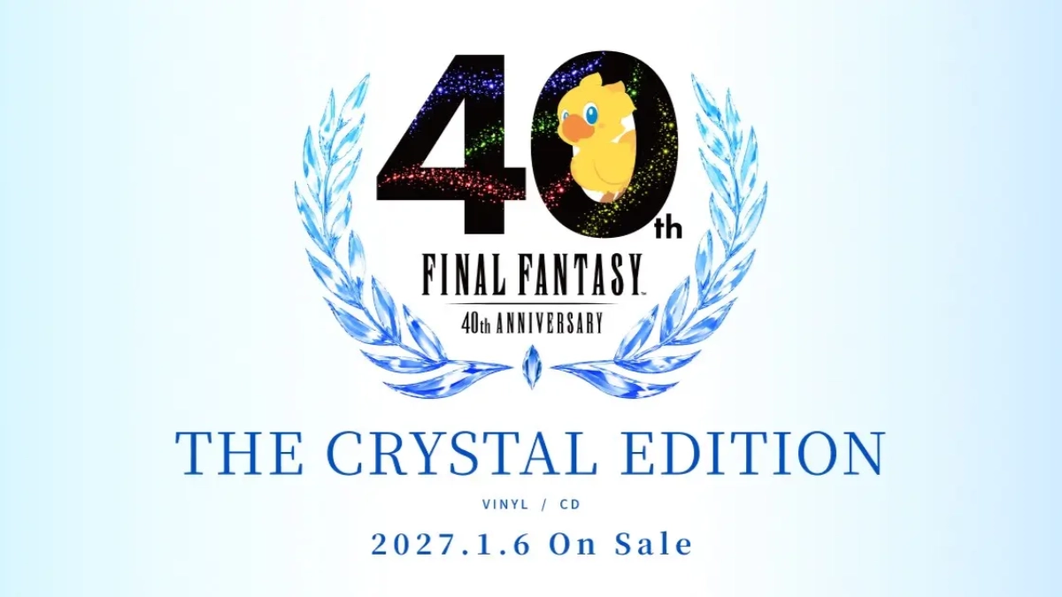 final fantasy 40th vinyl cd crystal edition 0