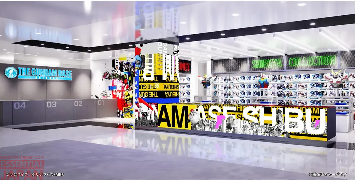 gundam base shibuya opening date confirmed 1