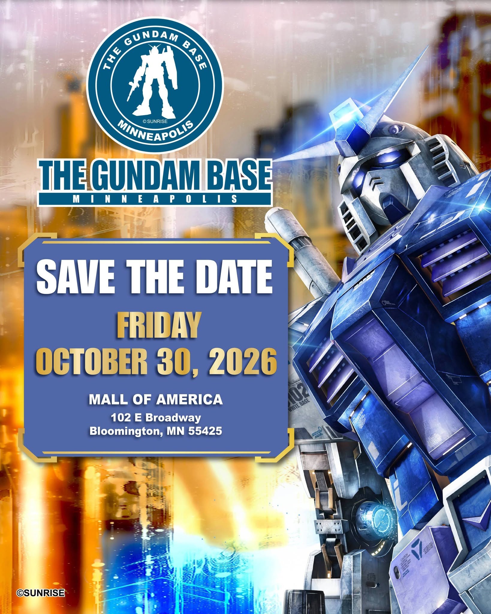 gundma base minneapolis opening date change