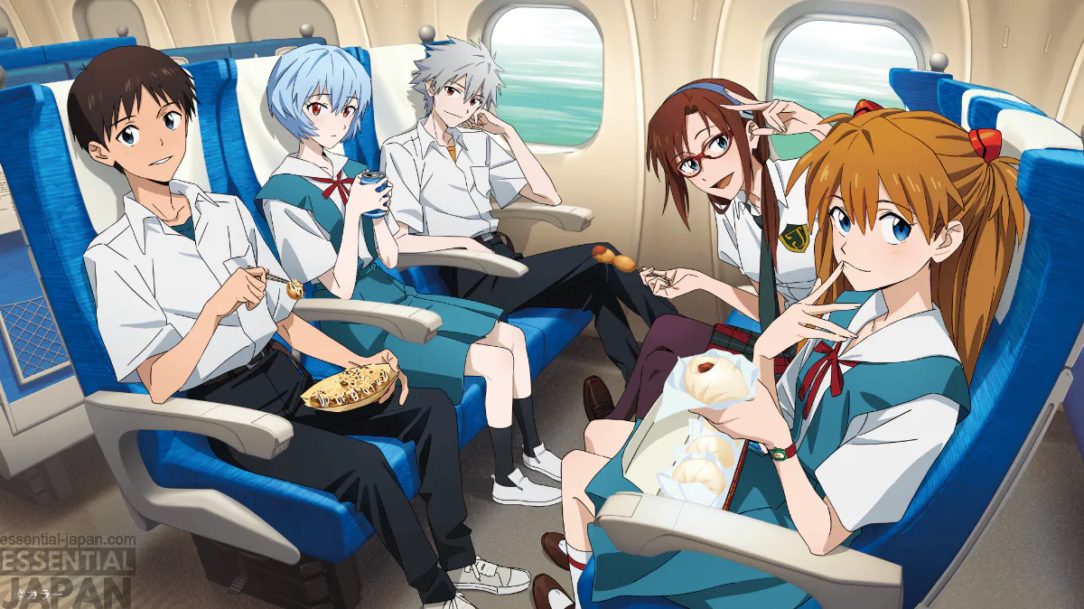 jr central evangelion shinkansen promotion 2