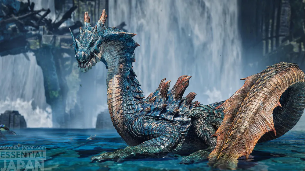 monster hunter Lagiacrus screenshot