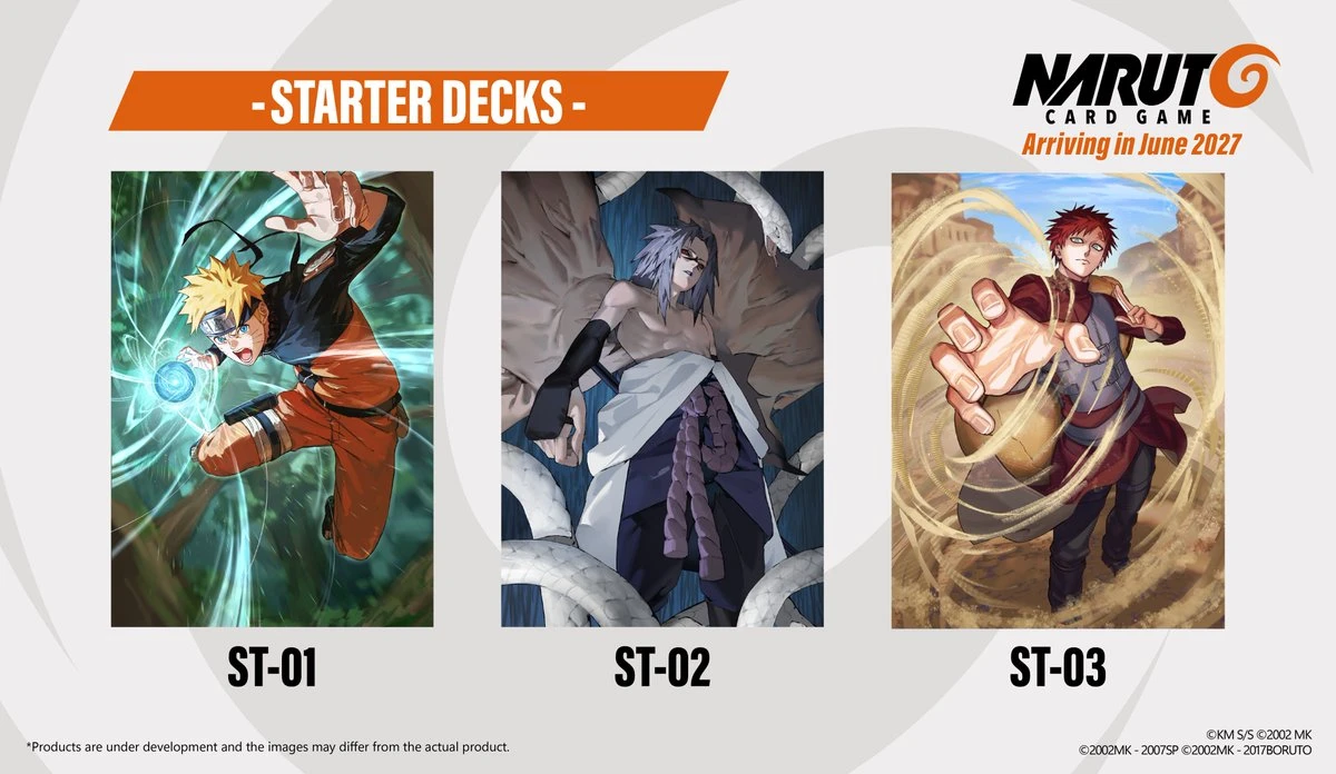 naruto starter decks