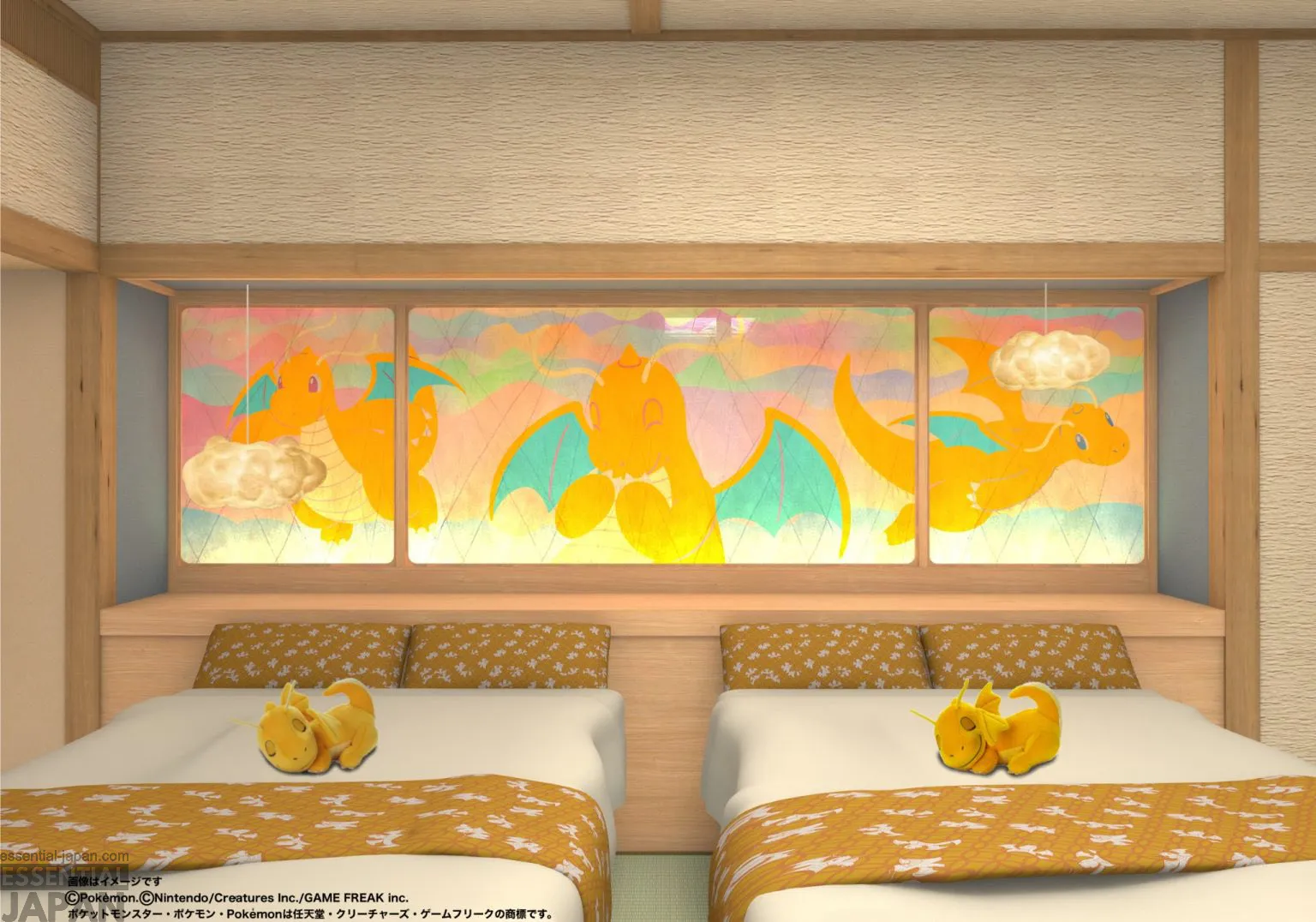 pokemon hotel dragonite room 2
