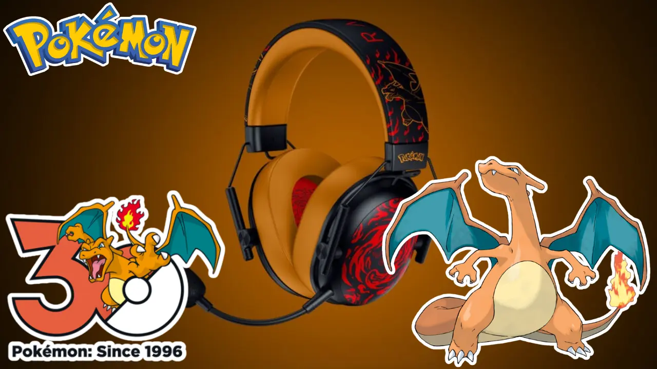 pokemon razer charizard headset 0