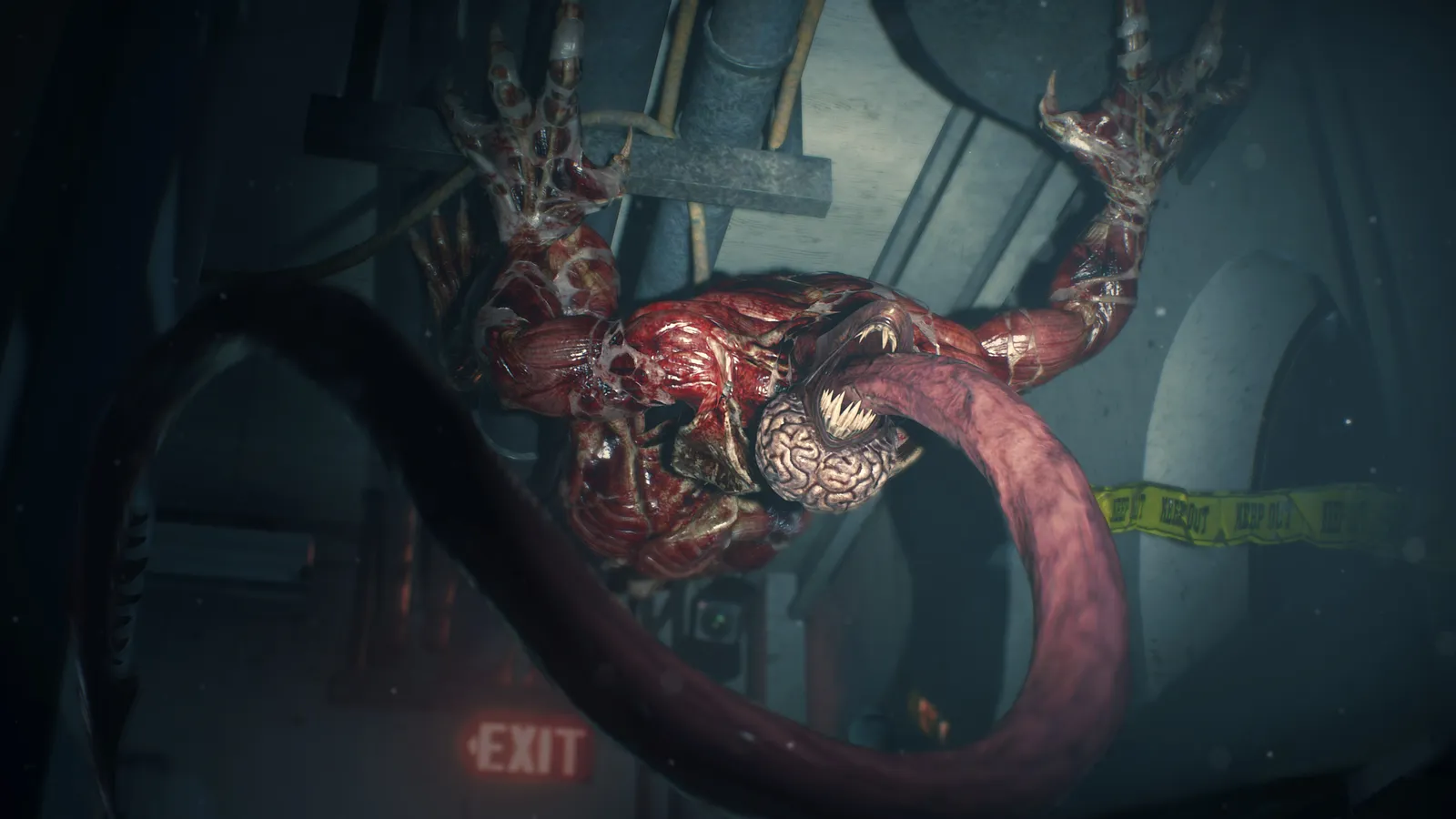 resident evil 2 licker