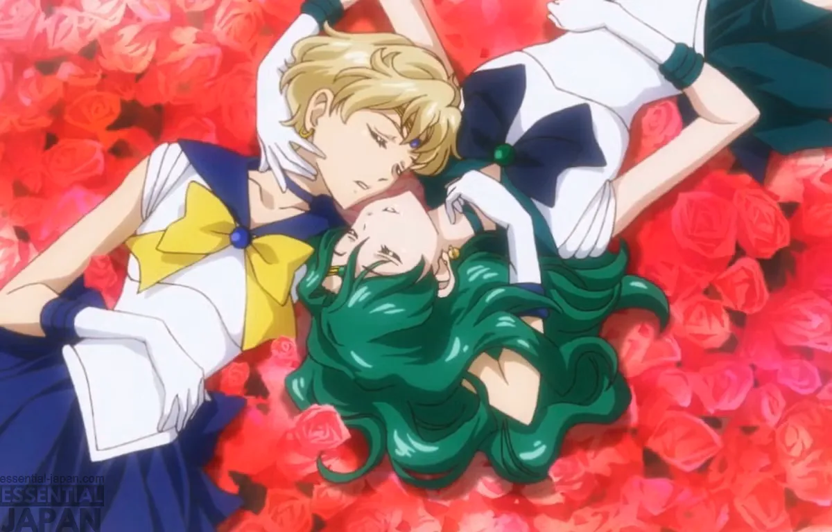 sailor moon neptune uranus anime screenshot