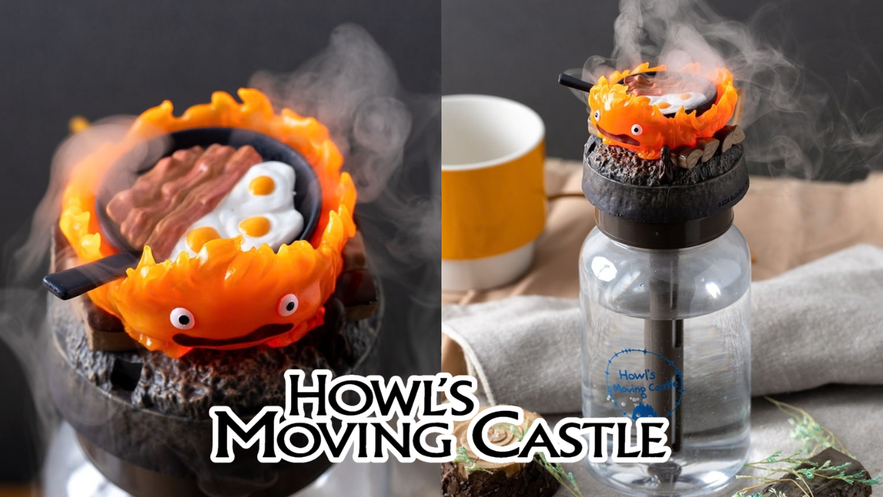 studio ghibli howls moving castle calcifer humidifier 0
