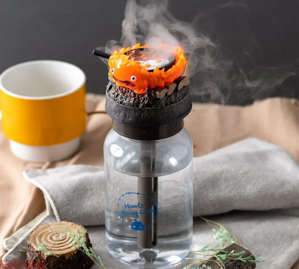 studio ghibli howls moving castle calcifer humidifier 1