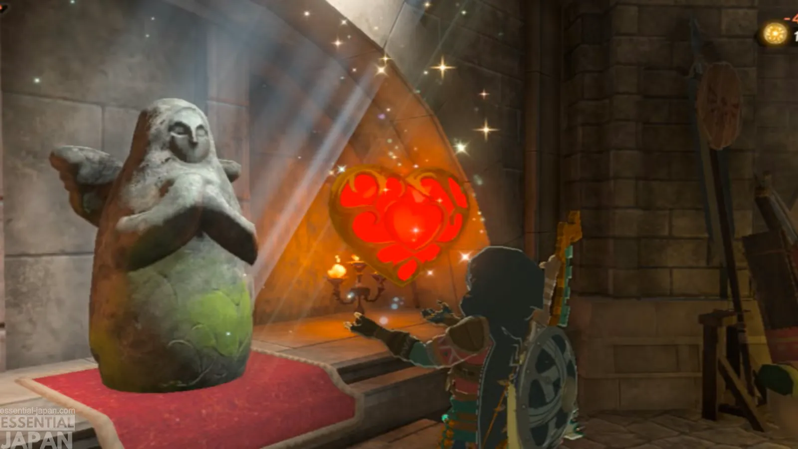 zelda tears of the kingdom heart container screenshot
